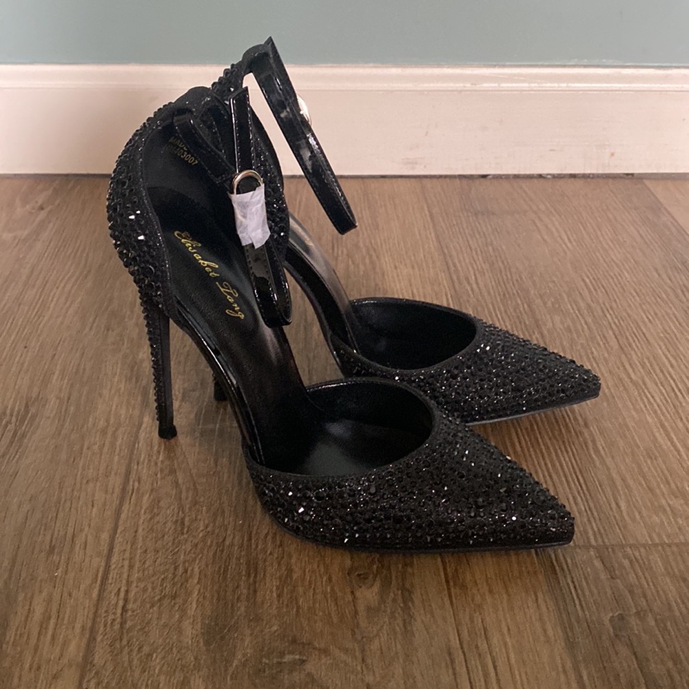 Elegant Black Stiletto Heels
